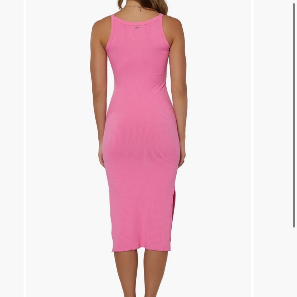 🔥🔥O’NEILL - LAGOON SOLID RIB KNIT MIDI DRESS - Picture 6 of 8